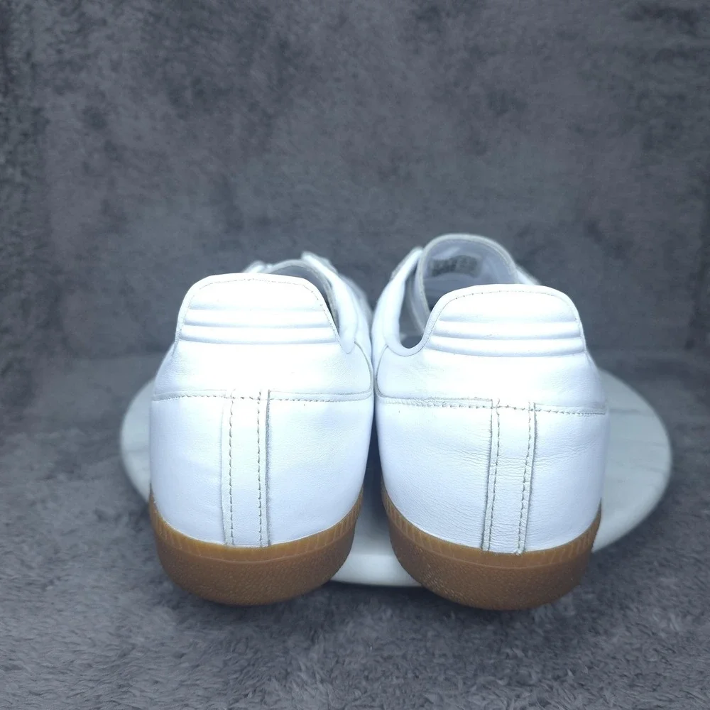 Real Madrid Shoes Mens 48 White Soccer Adidas Samba Leather Indoor Gum Sole